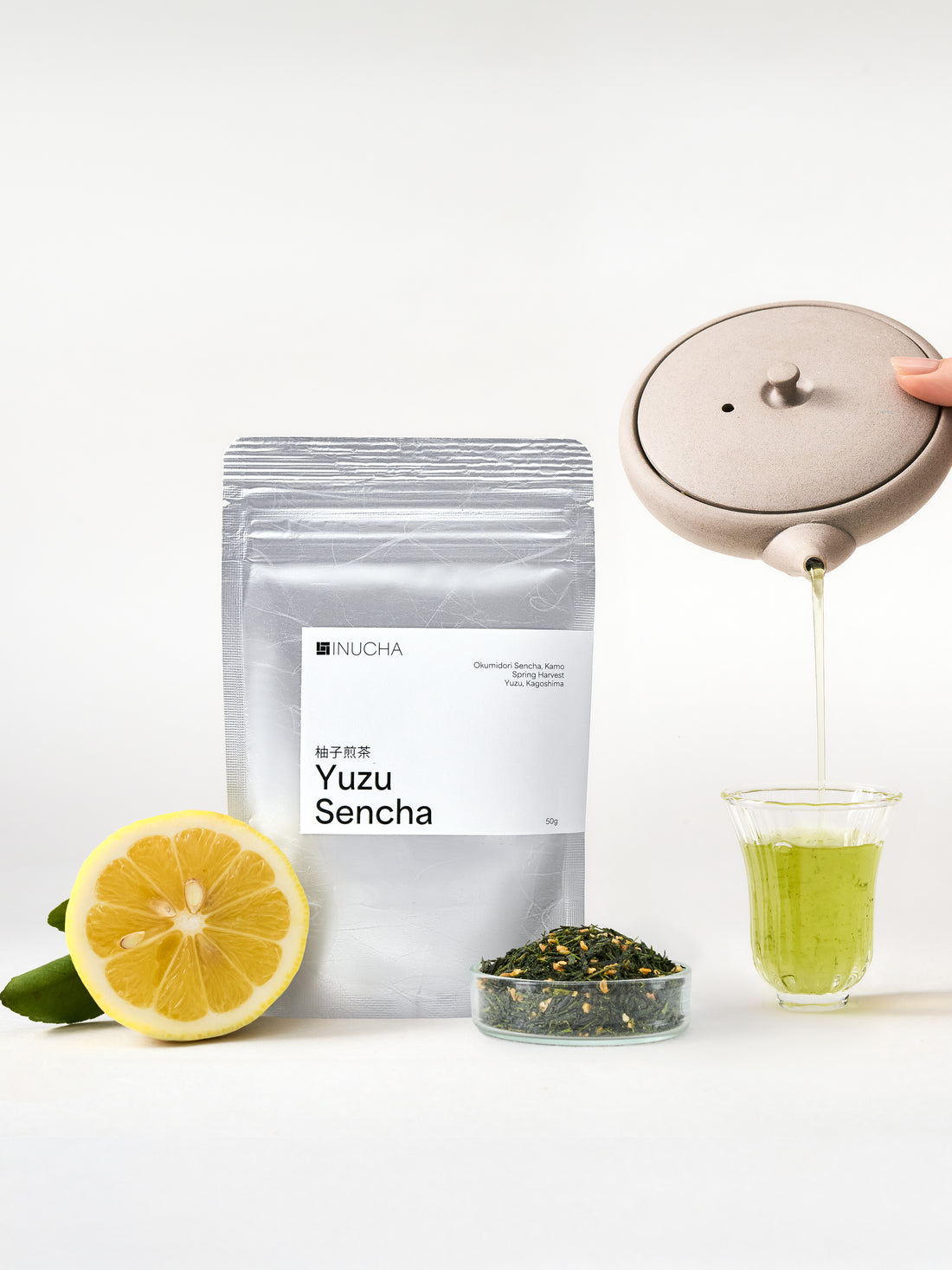 Yuzu Sencha Loose Tea Leaves - bag 100gr