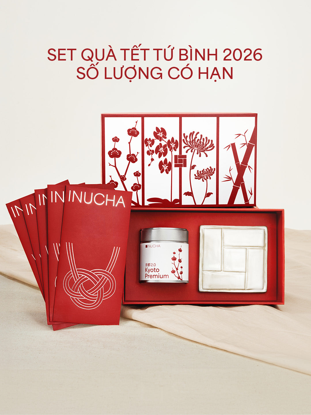 Samidori Single Cultivar Matcha - tin 30gr (Phiên bản Tết 2026)