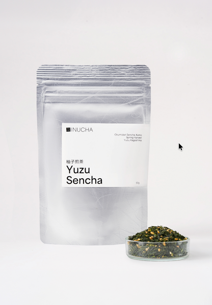 Yuzu Sencha Loose Tea Leaves - bag 50gr / 100gr
